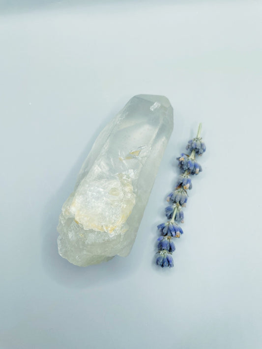 Lemurian Quartz Crystal - Boloe