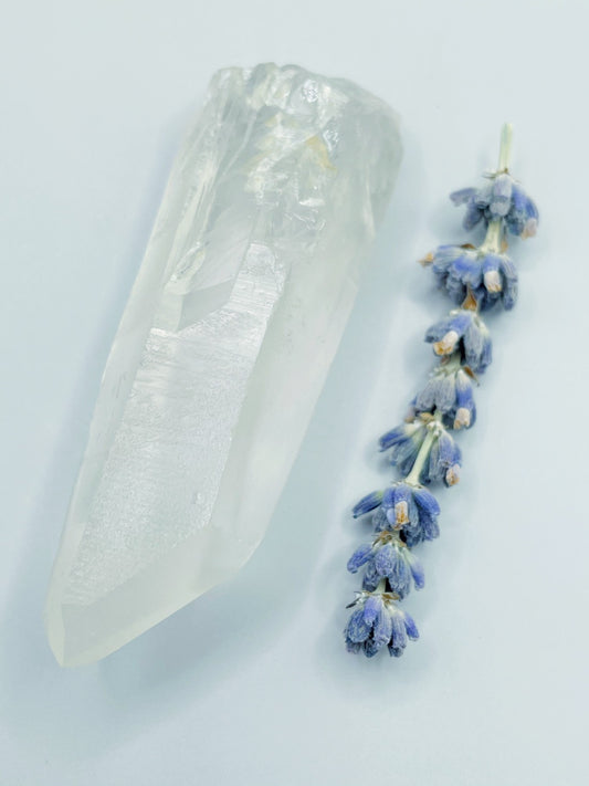 Lemurian Quartz Crystal - Thela 